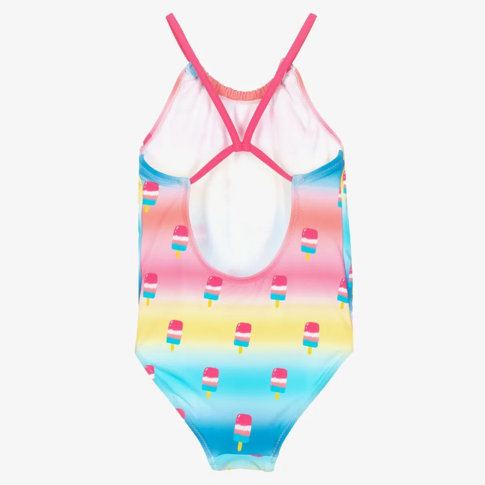 Girls Pink Swimsuit (UPF50+)