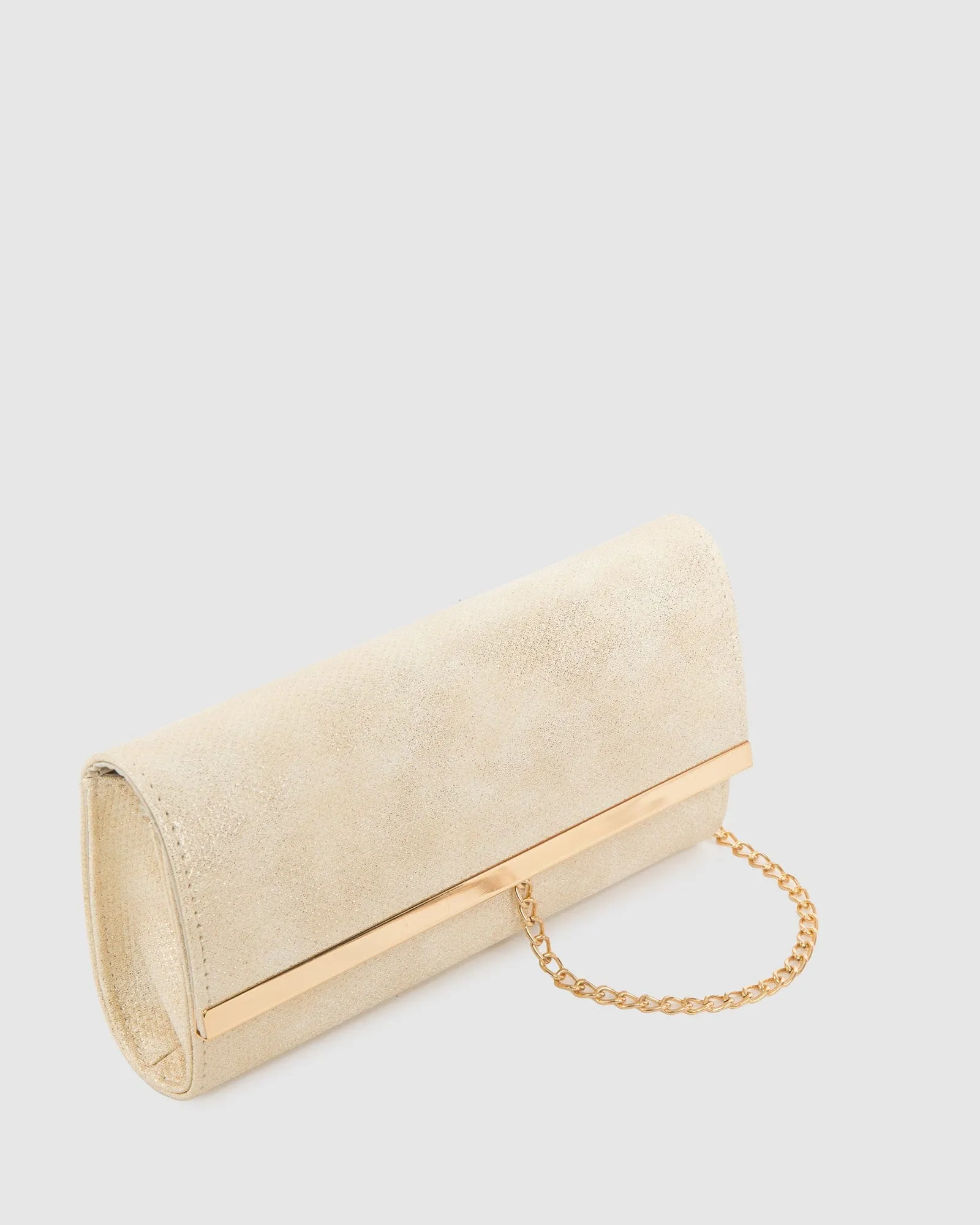 Gold Gigi Clutch Bag