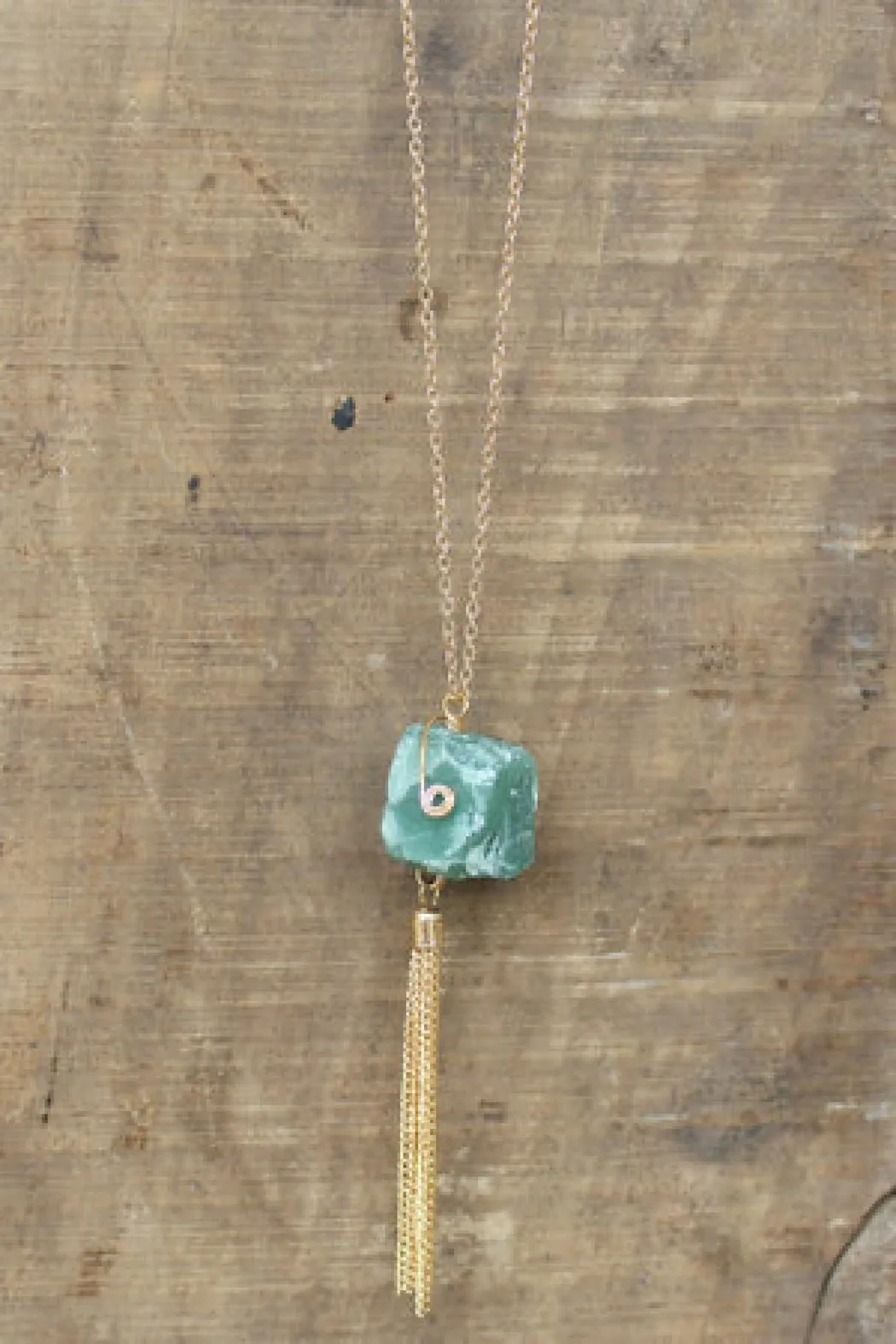 Green Stone Necklace