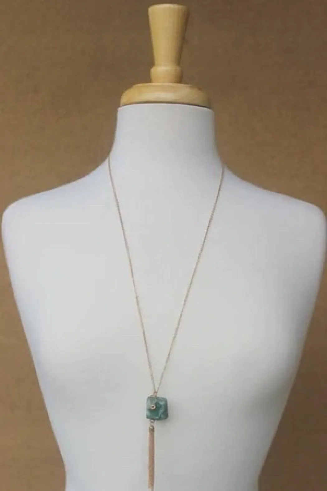 Green Stone Necklace