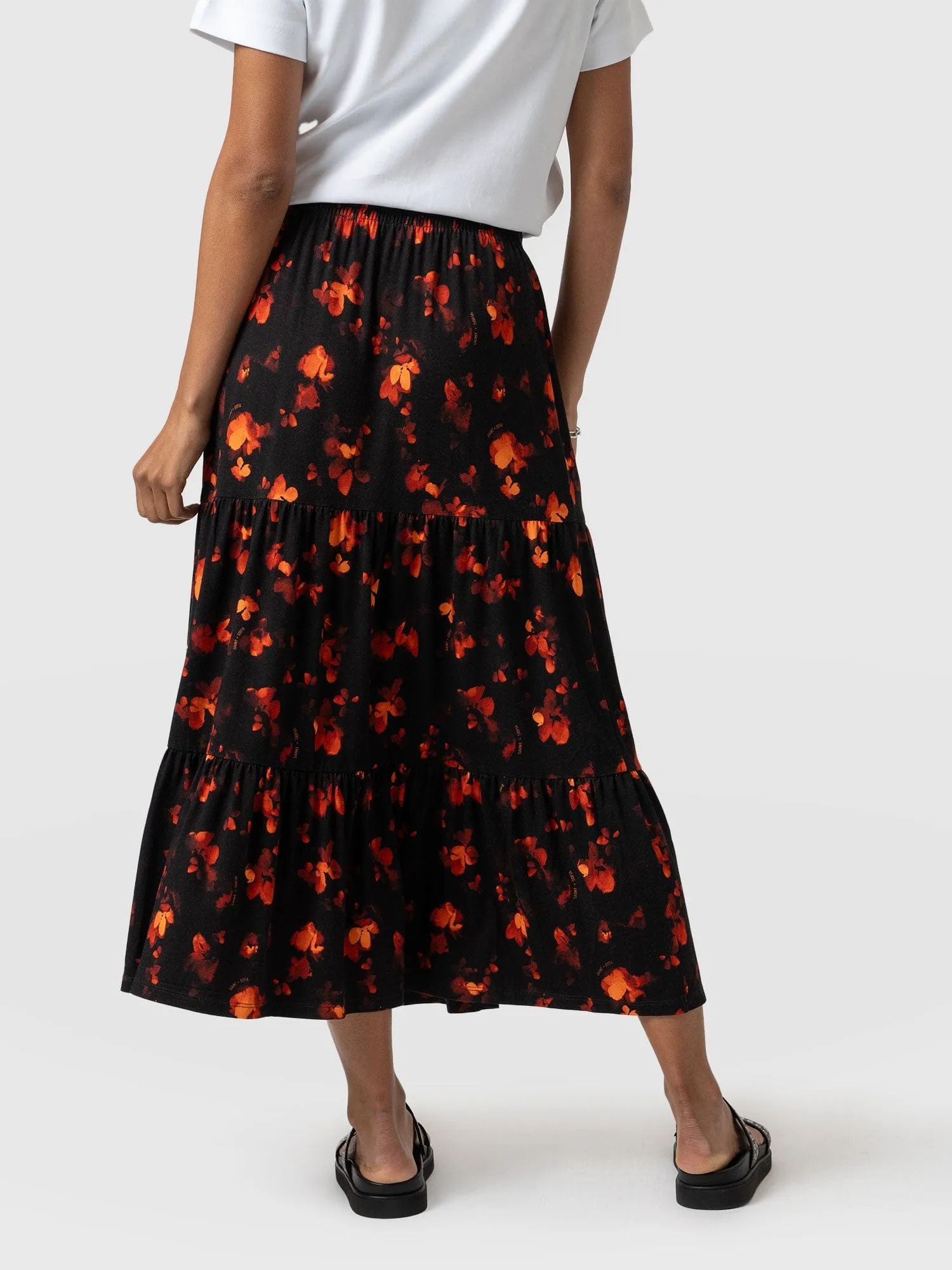 Greenwich Skirt - Red Aurora