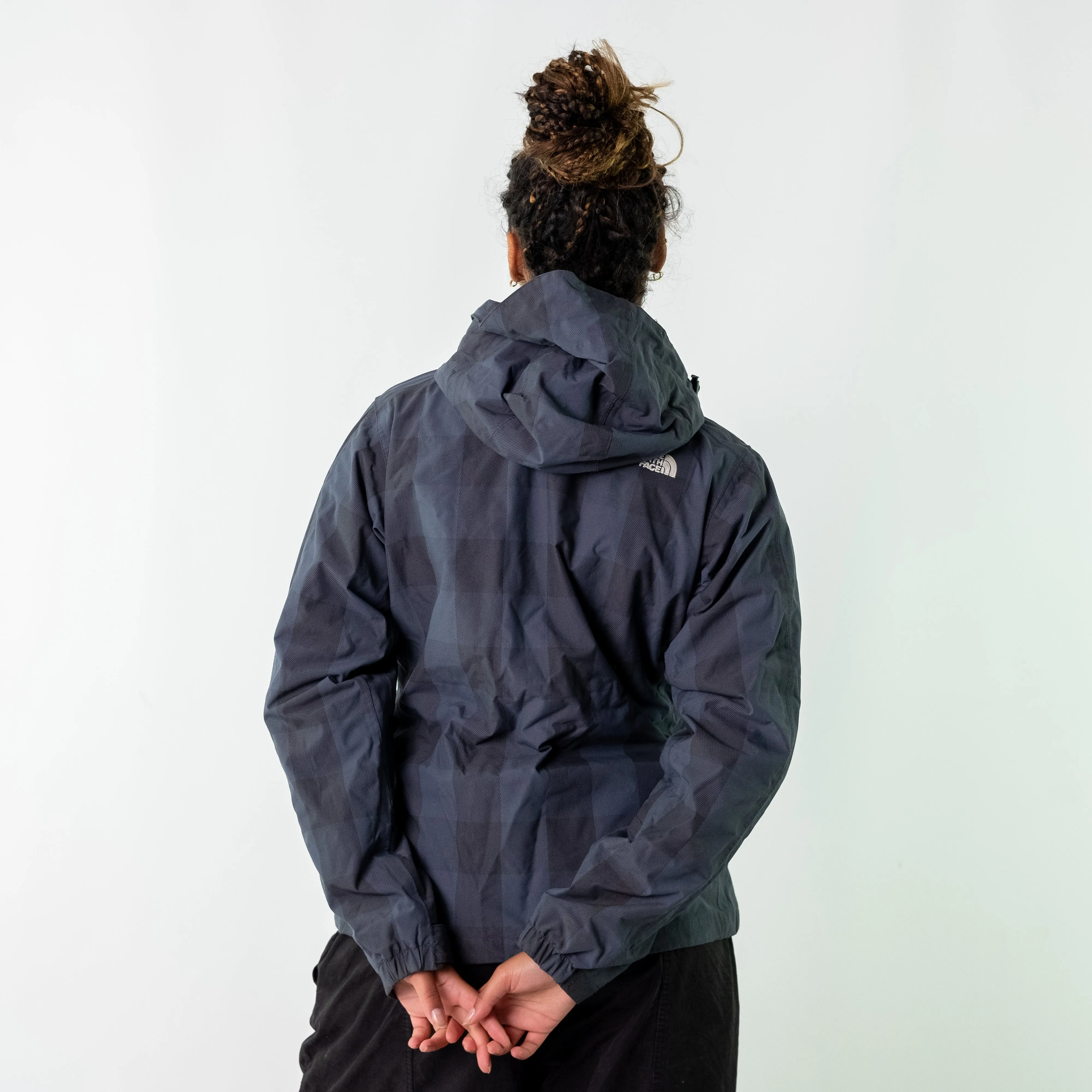 Grey 90s The North Face Light Rain Jacket (S)