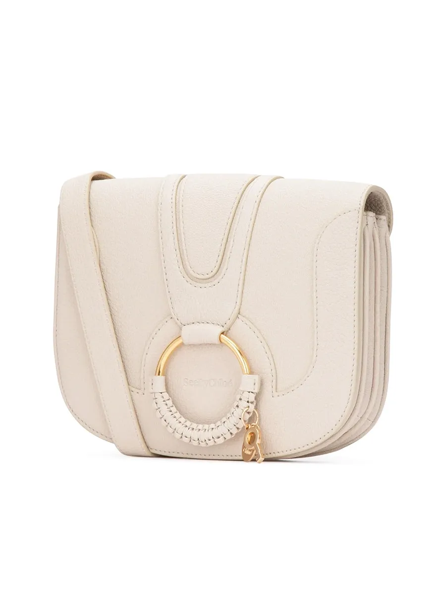 Hana Small Shoulder Bag in Cement Beige