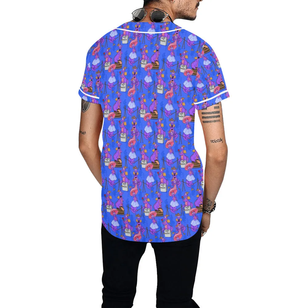 Haunted Mansion Figment Baseball Jersey