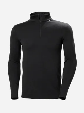     HELLY HANSEN  Men's Lifa Merino Midweight Base Layer Half-Zip Top    