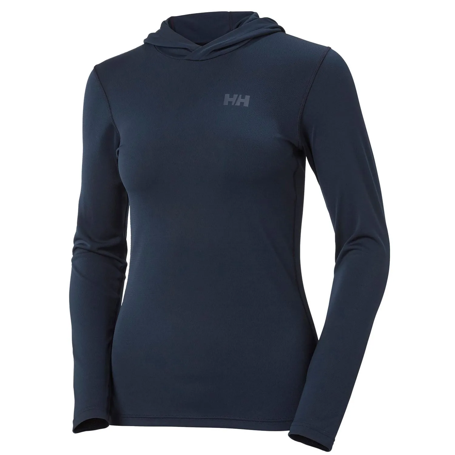 Helly Hansen Womens Lifa Active Solen Navy Baselayer Hoodie