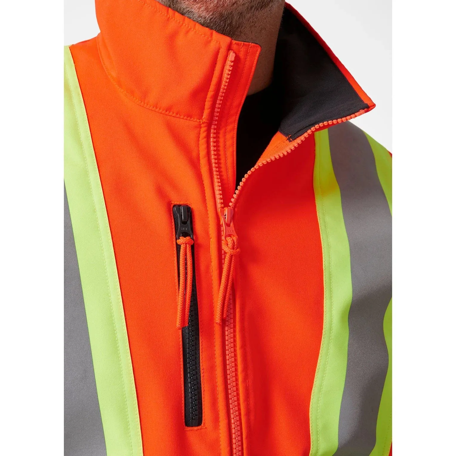 Helly Hansen Workwear - Men's Alta Hi Vis Softshell Jacket CSA