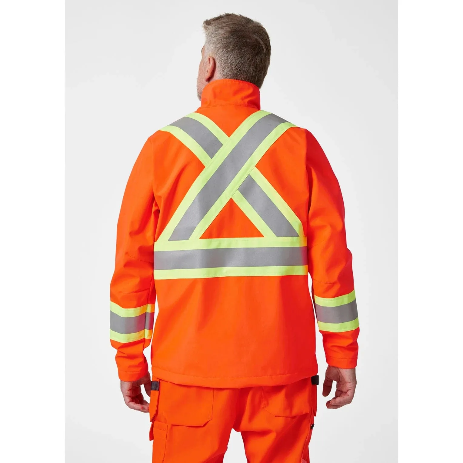 Helly Hansen Workwear - Men's Alta Hi Vis Softshell Jacket CSA