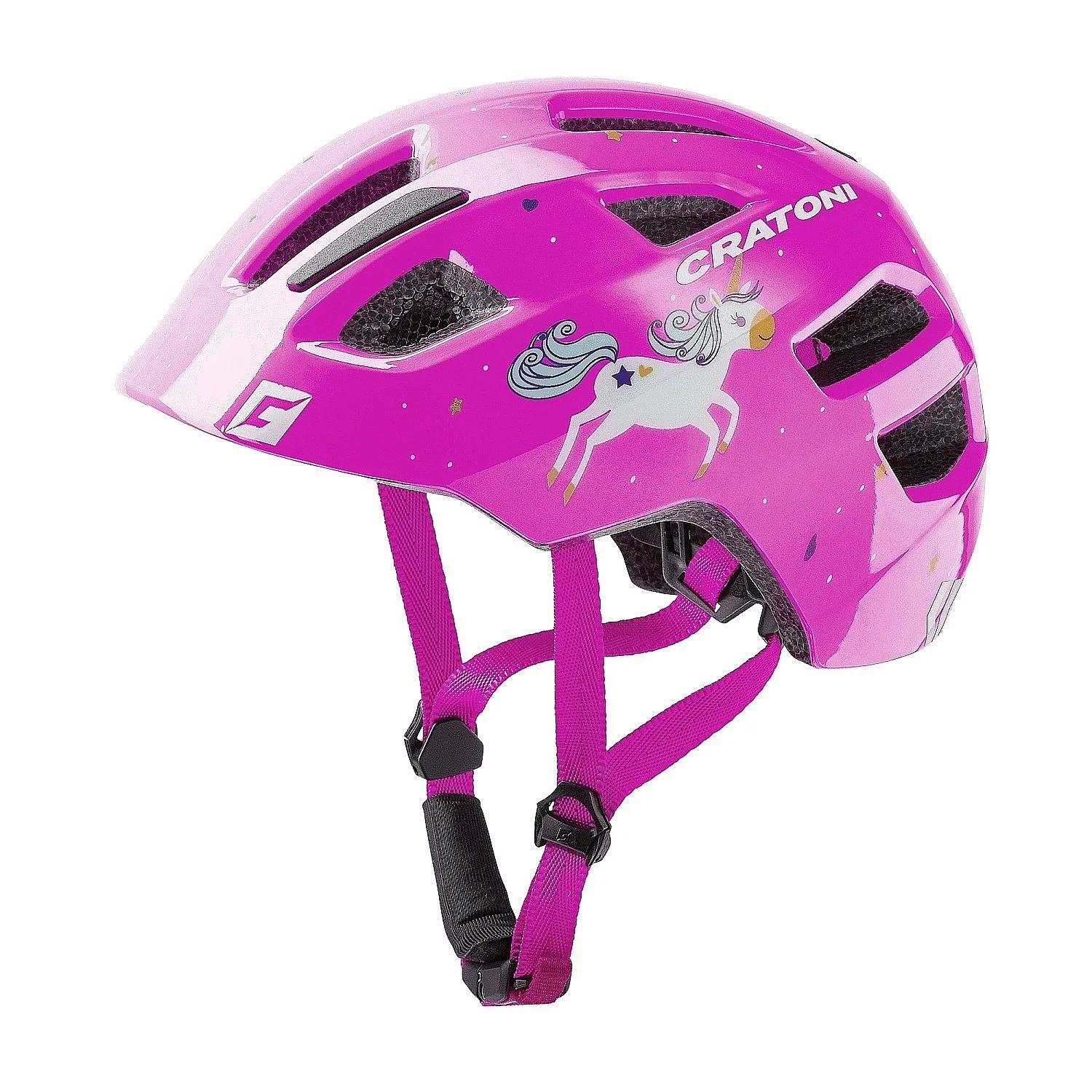 helmet Cratoni Maxster - Unicorn/Pink Glossy - kid´s