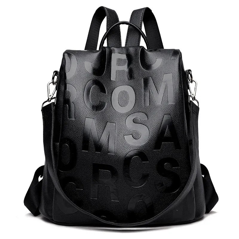 High-Quality Women's Leather Backpack