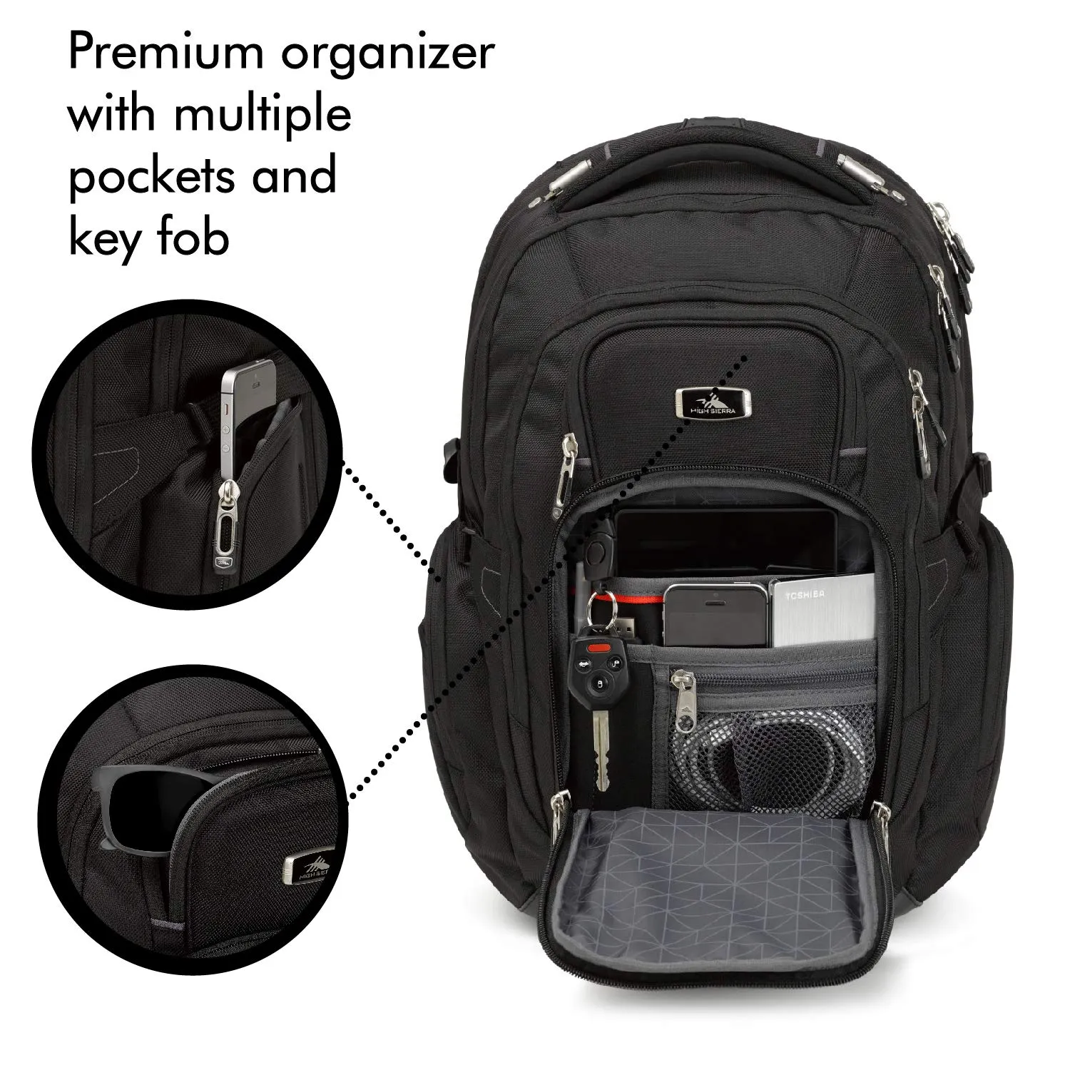 High Sierra High Sierra Endeavor TSA Elite Backpack