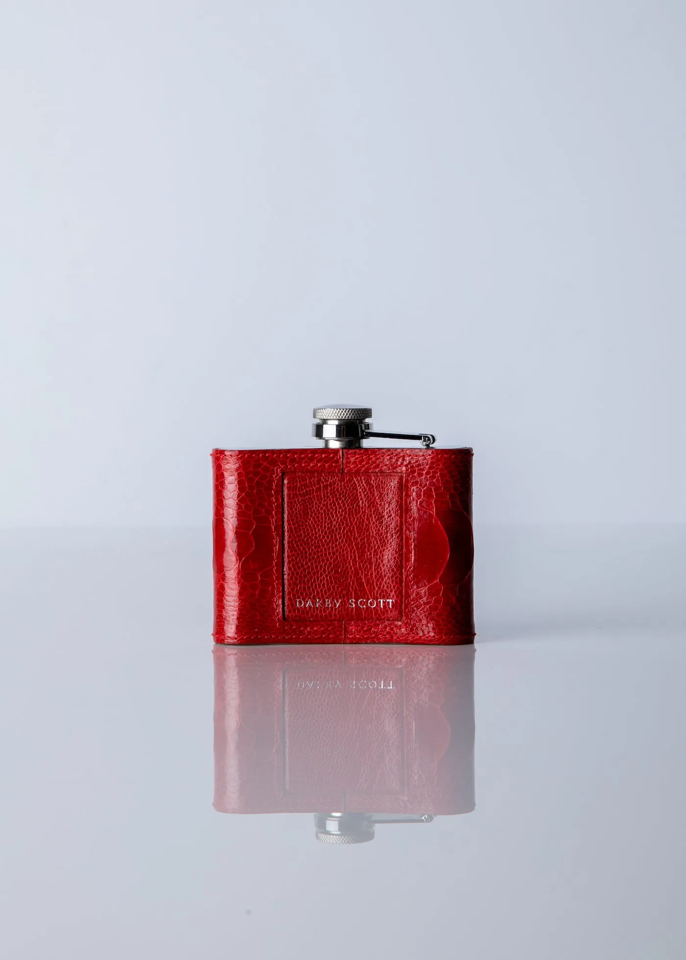 Hip Flask Gift Set, 4 Oz, Flame Red O.L.