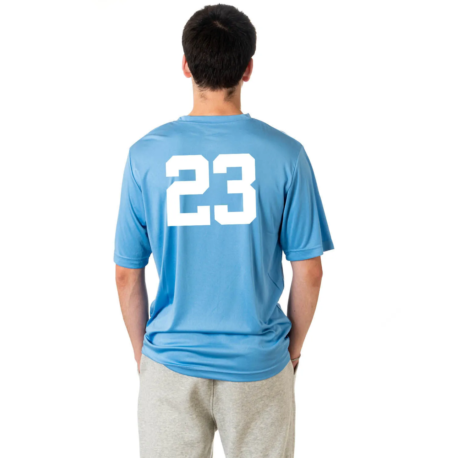 Hockey Short Sleeve Performance Tee - Yeti 