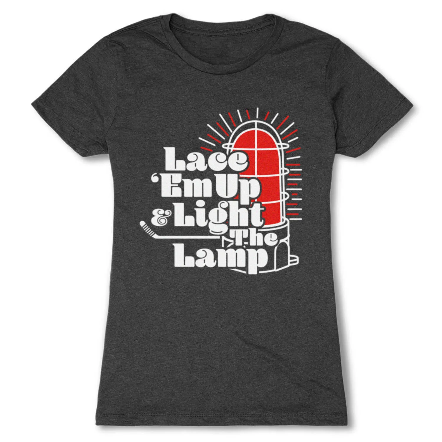 Hockey Women's Everyday Tee - Lace 'Em Up And Light The Lamp 