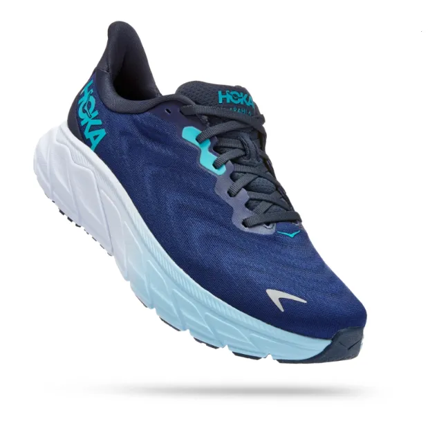 Hoka Arahi 6 Outer Space Bellwether Blue Men's