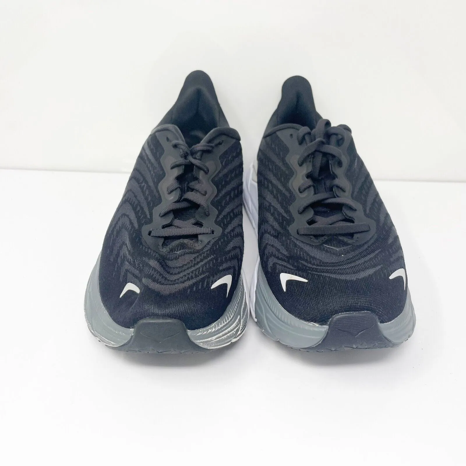 Hoka One One Arahi 6 1123195 BWHT Black Running Shoes Sneakers Size 10 B