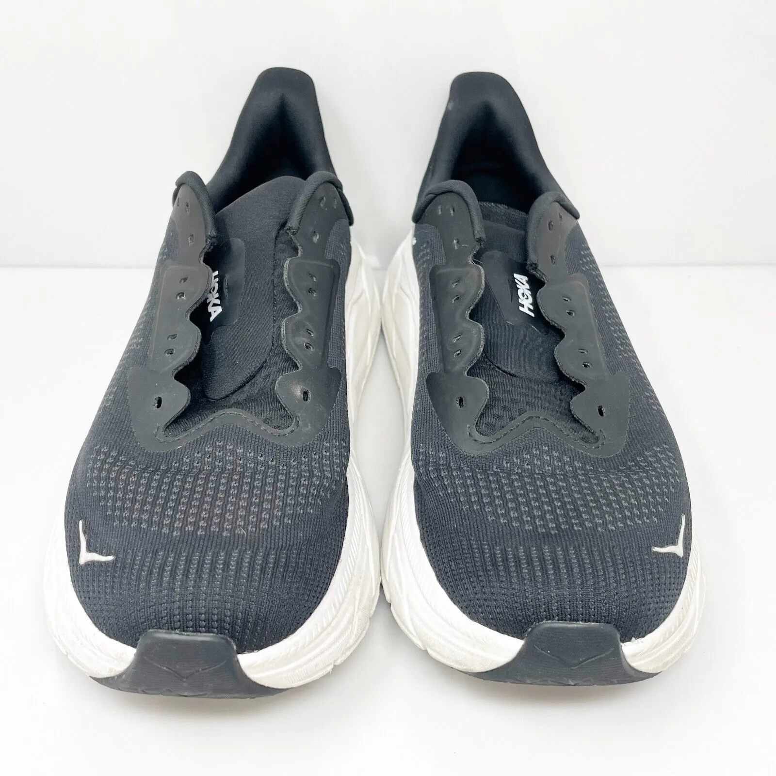 Hoka One One Mens Arahi 7 1147850 BWHT Black Running Shoes Sneakers Size 11 D