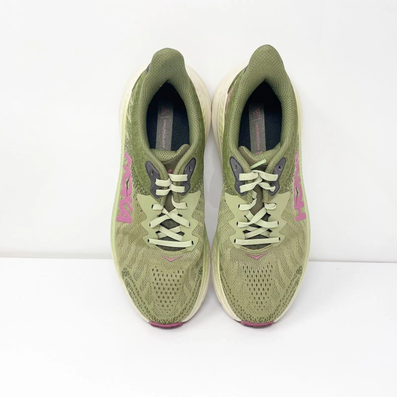 Hoka One One Womens Challenger ATR 7 1134498 Green Running Shoes Sneakers 6.5 B