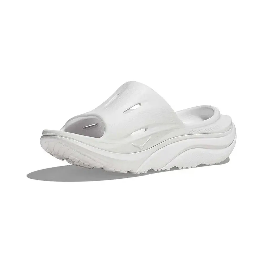 HOKA ORA RECOVERY SLIDE 3 WHITE - ADULT