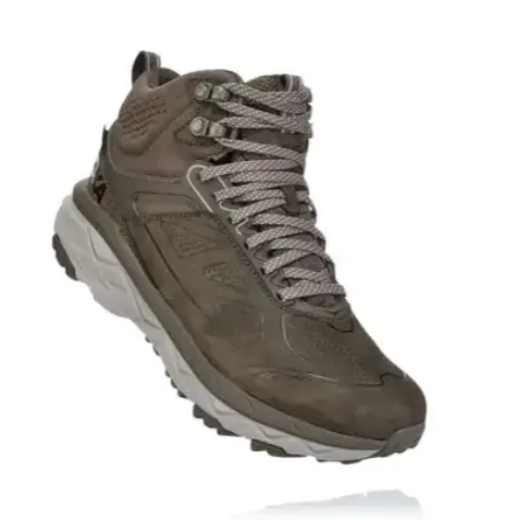 Hoka Womens Challenger Mid Gore-Tex- Brown/Heather