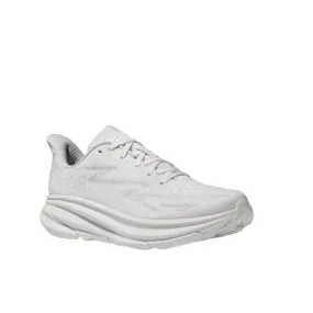 HOKA WOMEN'S CLIFTON 9 WHITE/WHITE (M)