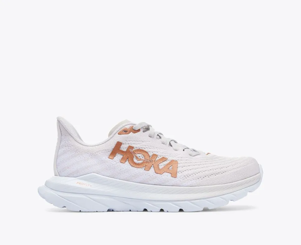 Hoka Women's Mach 5 White Copper