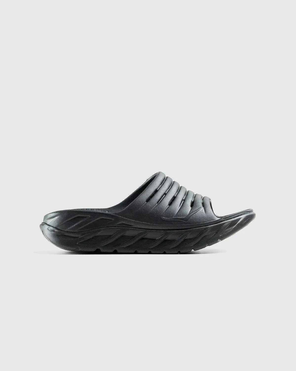 HOKA – ORA Recovery Slide Black / Black | Highsnobiety Shop