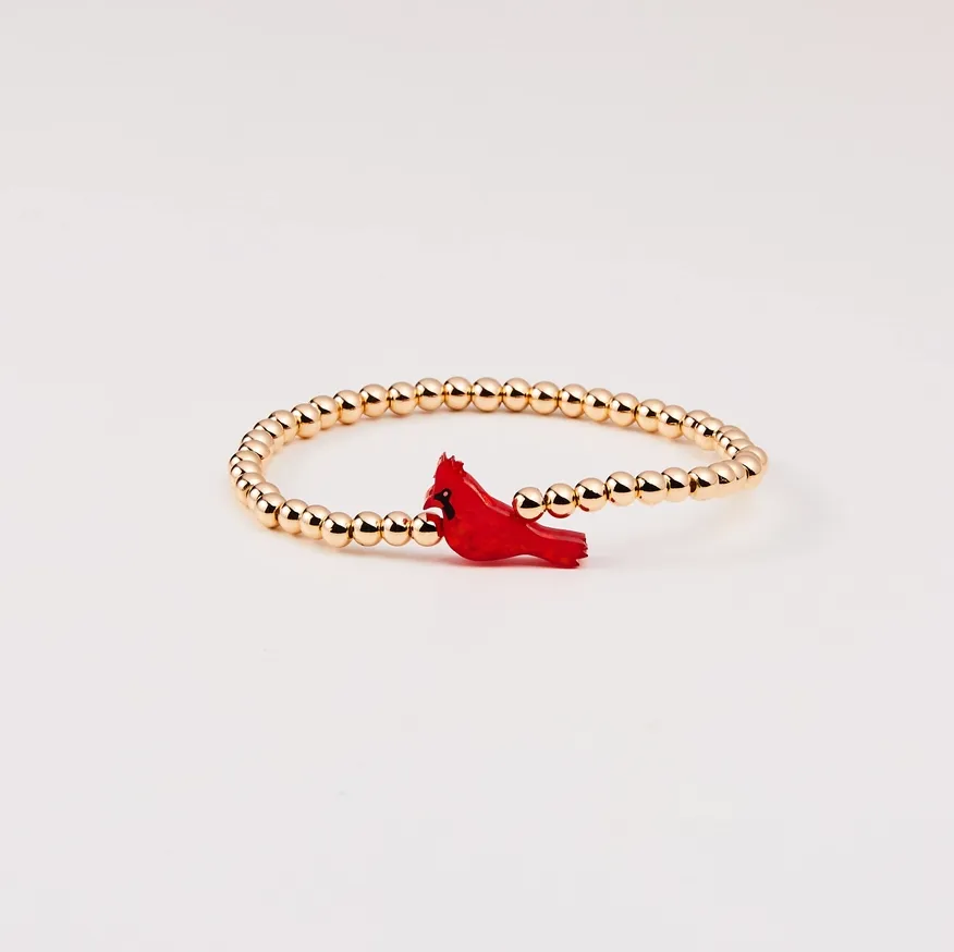 Holy Water Red Cardinal Bracelet