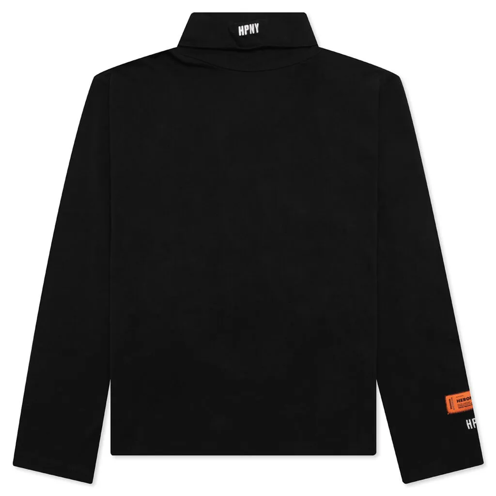 HPNY Emblem Rollneck - Black/White