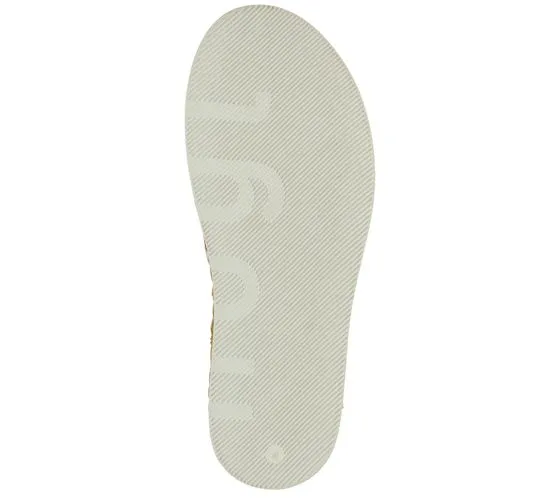 högl mules de plage pour femmes avec imprimé batik chaussures d'été 3-10 0738 en marron ou rose