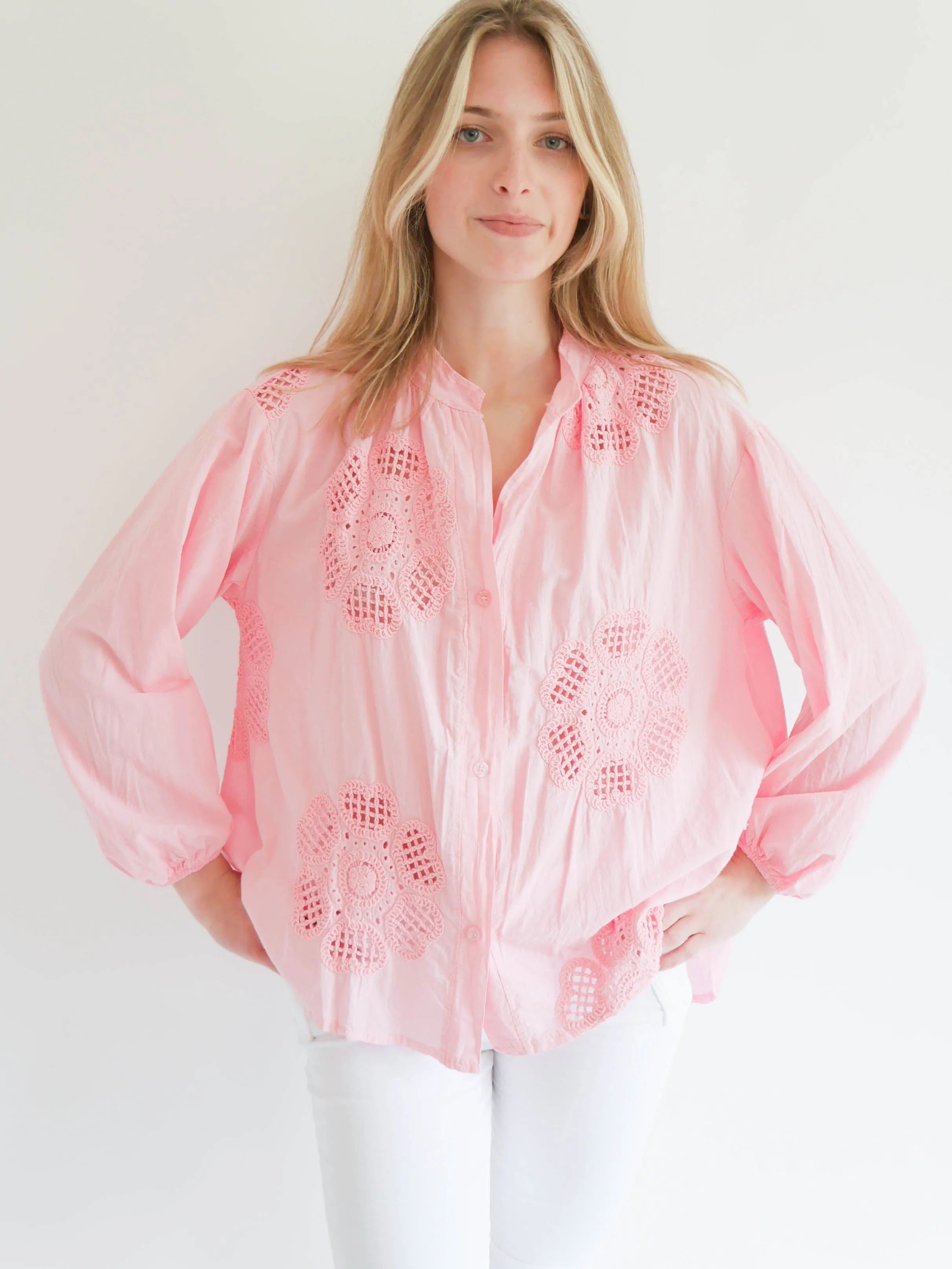 Indie Blouse Pink