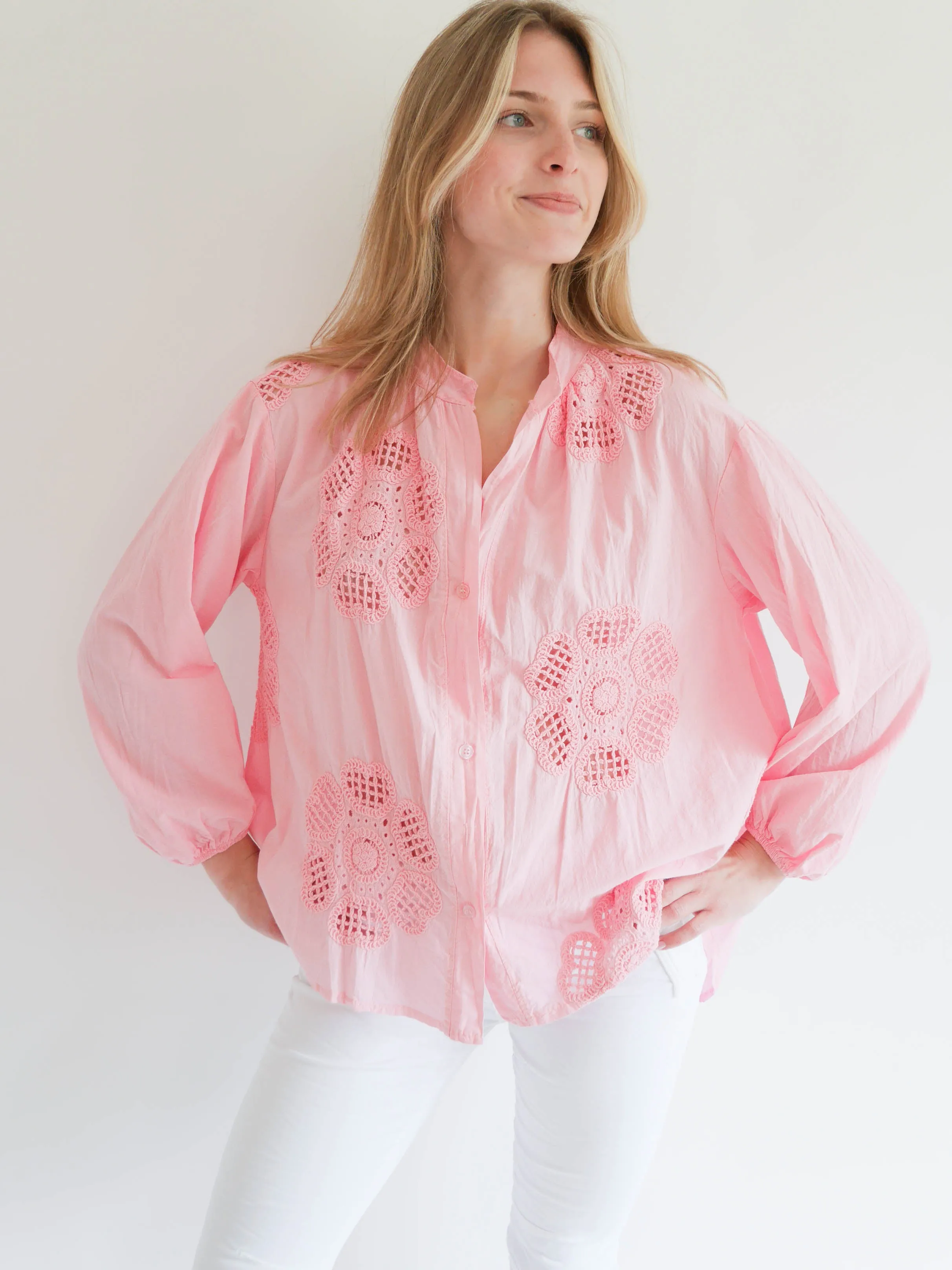 Indie Blouse Pink