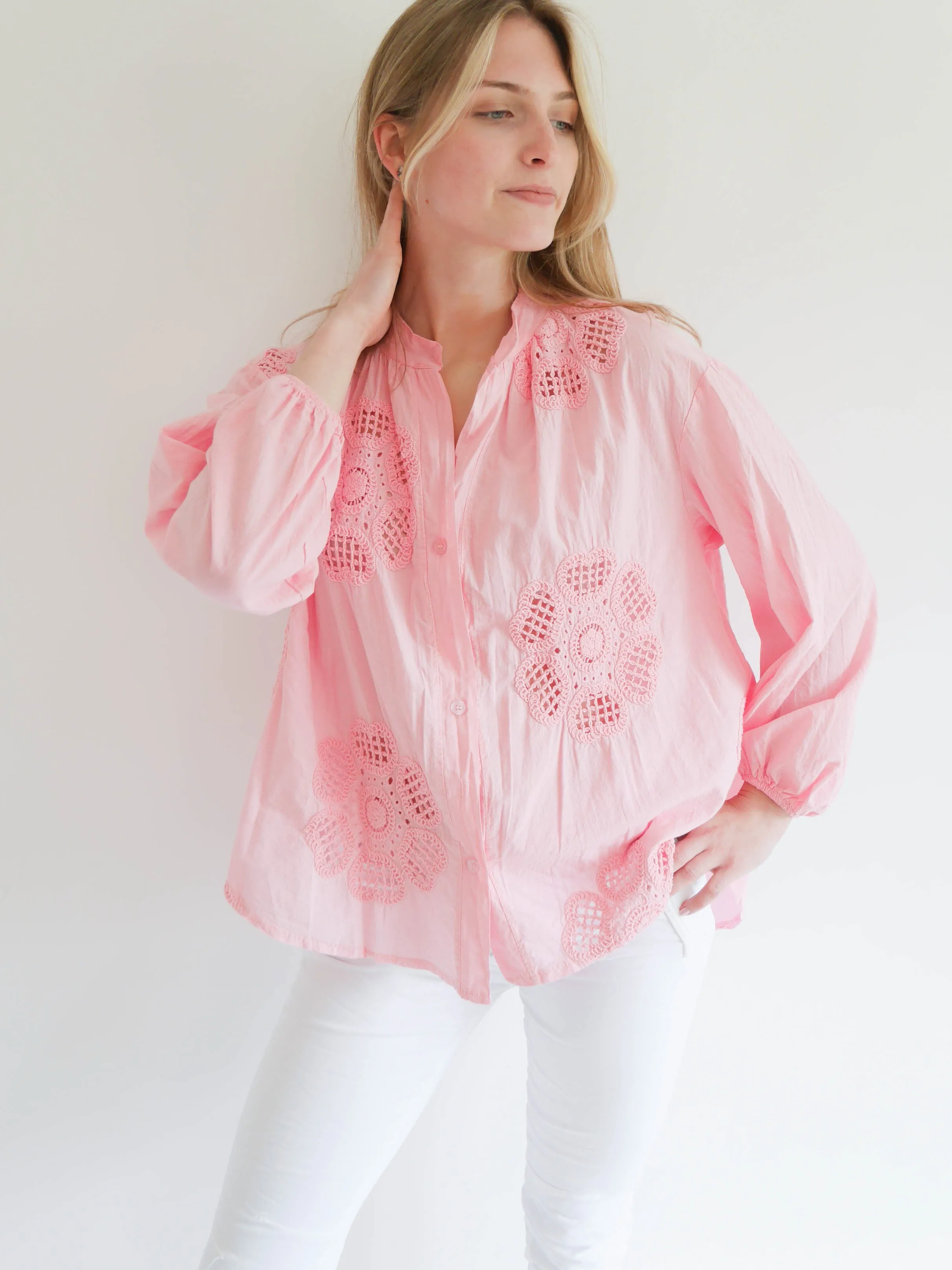 Indie Blouse Pink