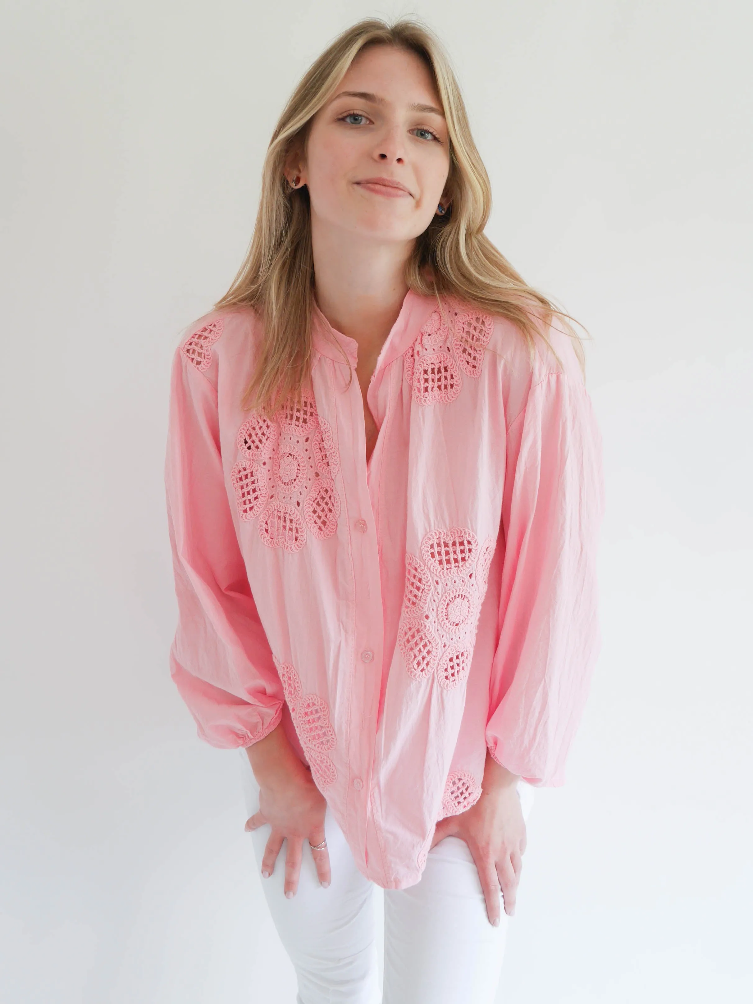 Indie Blouse Pink