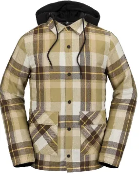 jacket Volcom Insulated Riding Flannel - Khakiest - men´s