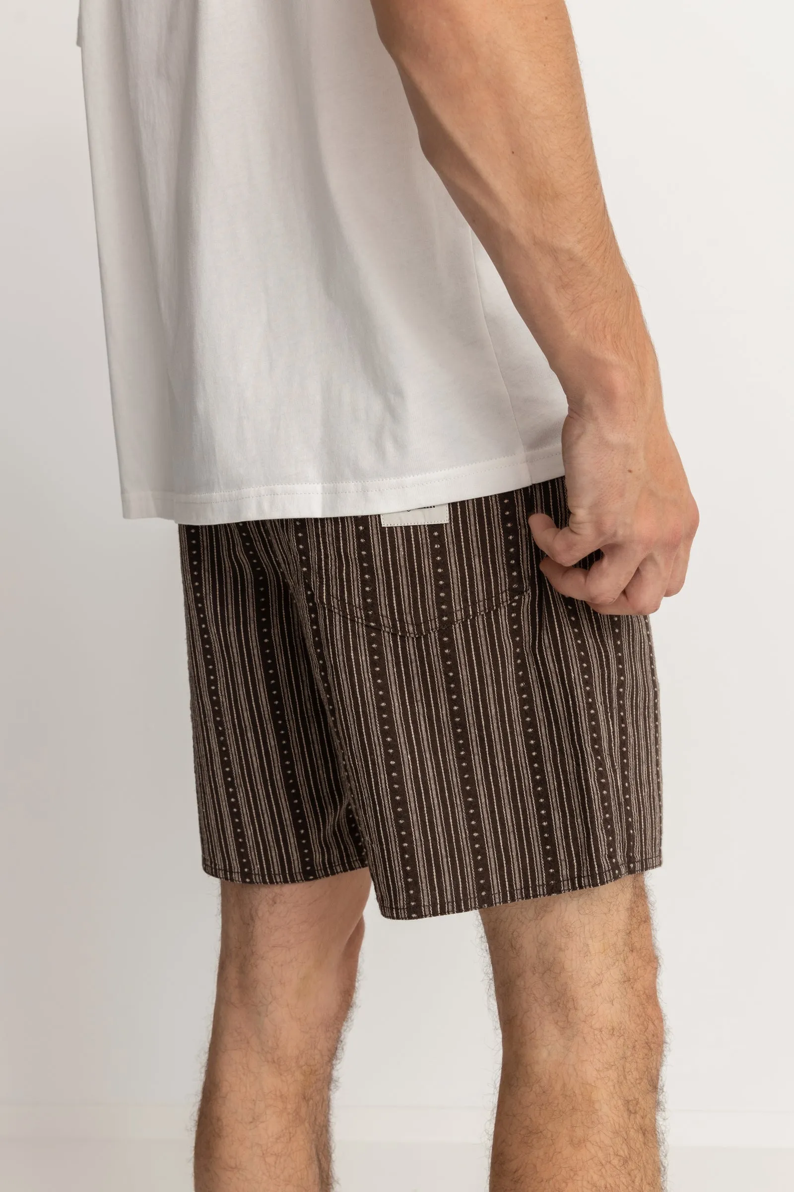 Jacquard Linen Jam Brown