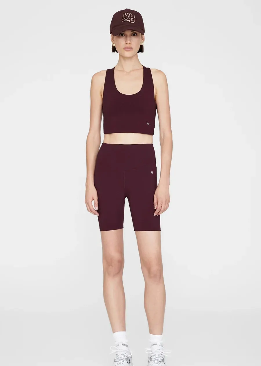JEREMY BASEBALL CAP BURGUNDY - ANINE BING