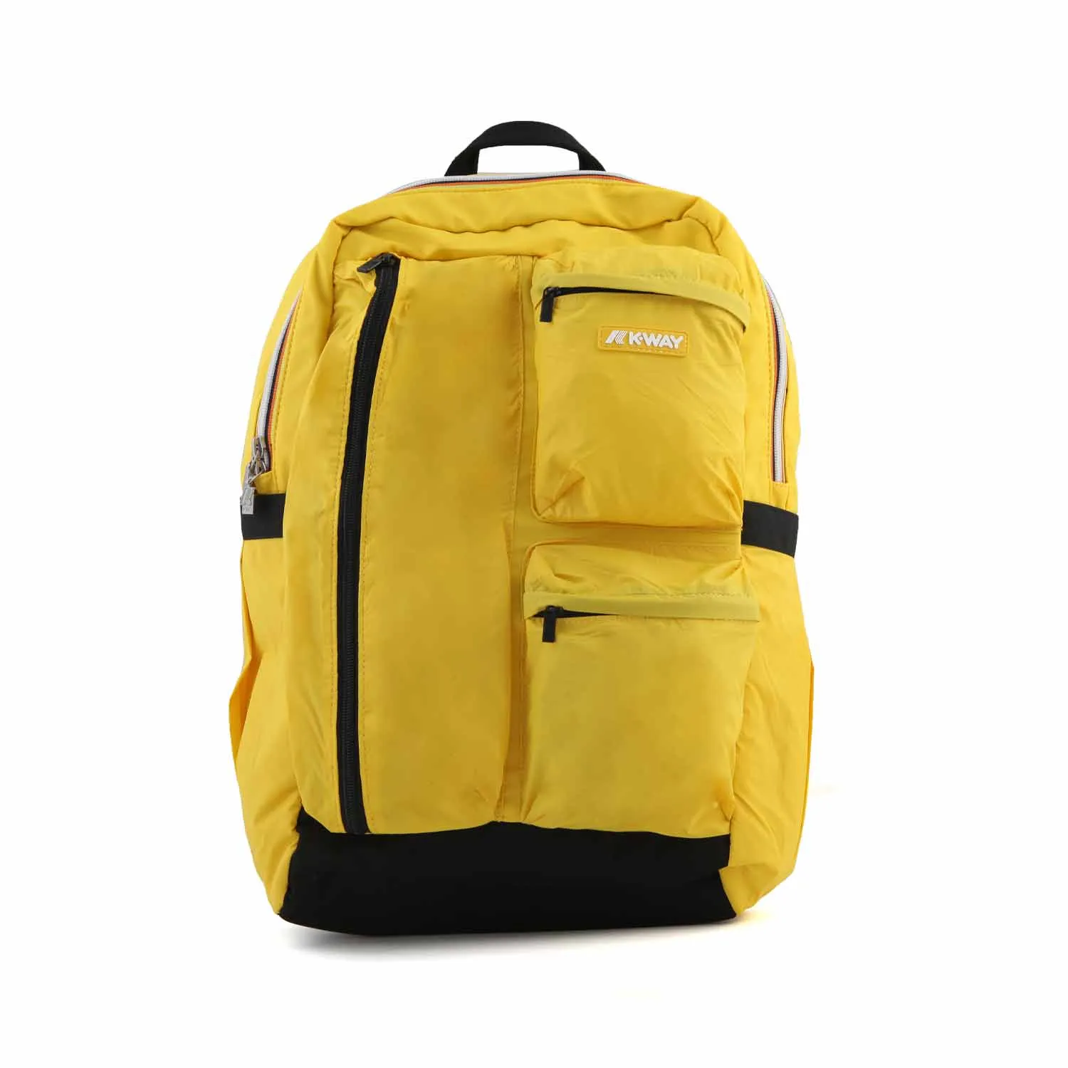 K-Way Unisex Backpack Ambert Yellow And Black