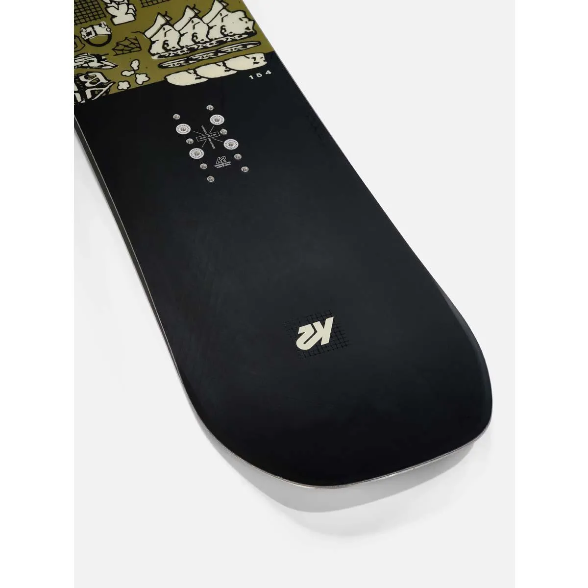 K2 Snowboarding Men's Afterblack Snowboard