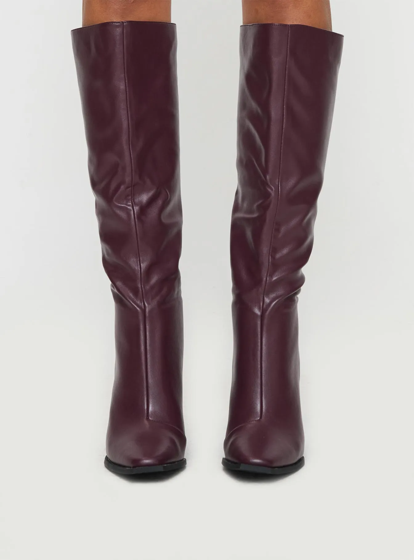 Keeley Boots Matte Burgundy