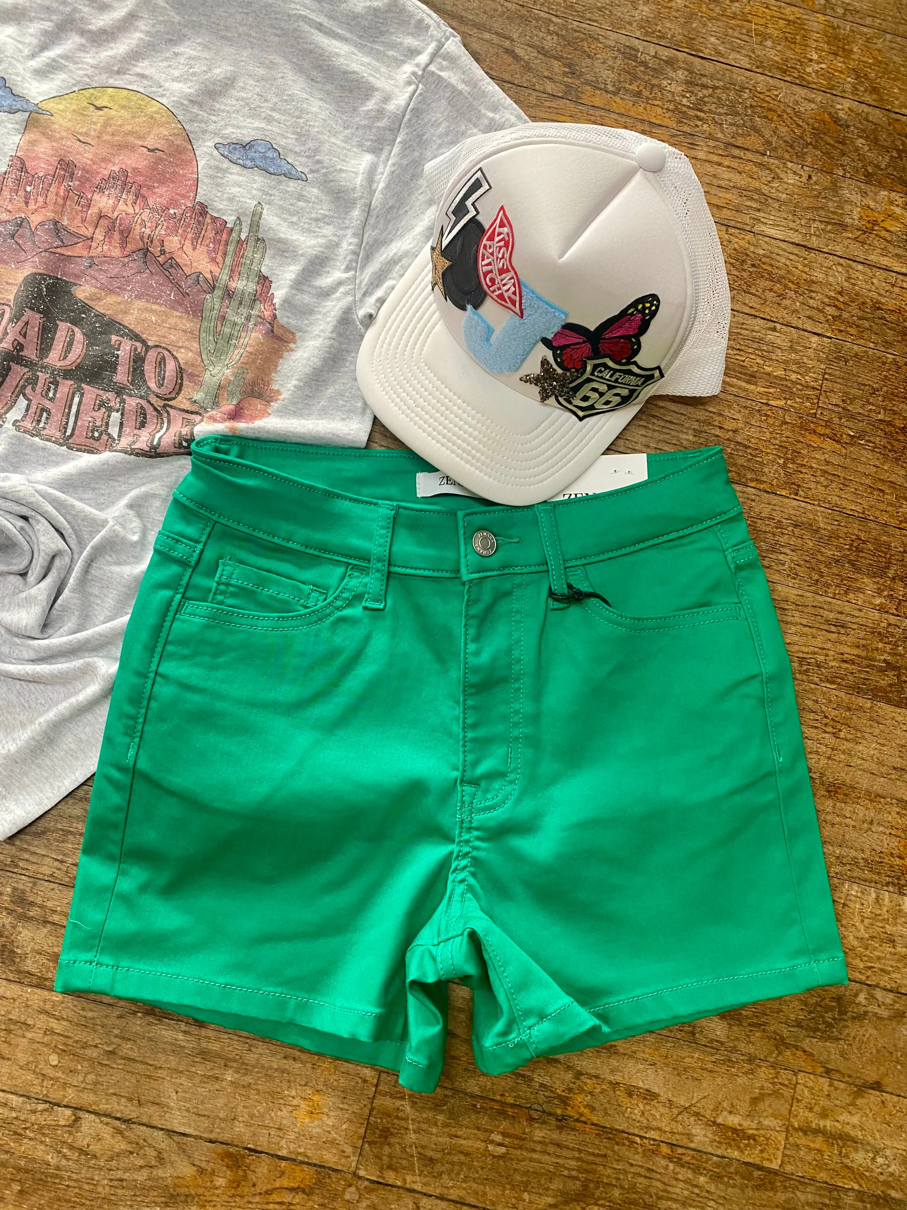 Kelsey Shorts - Green