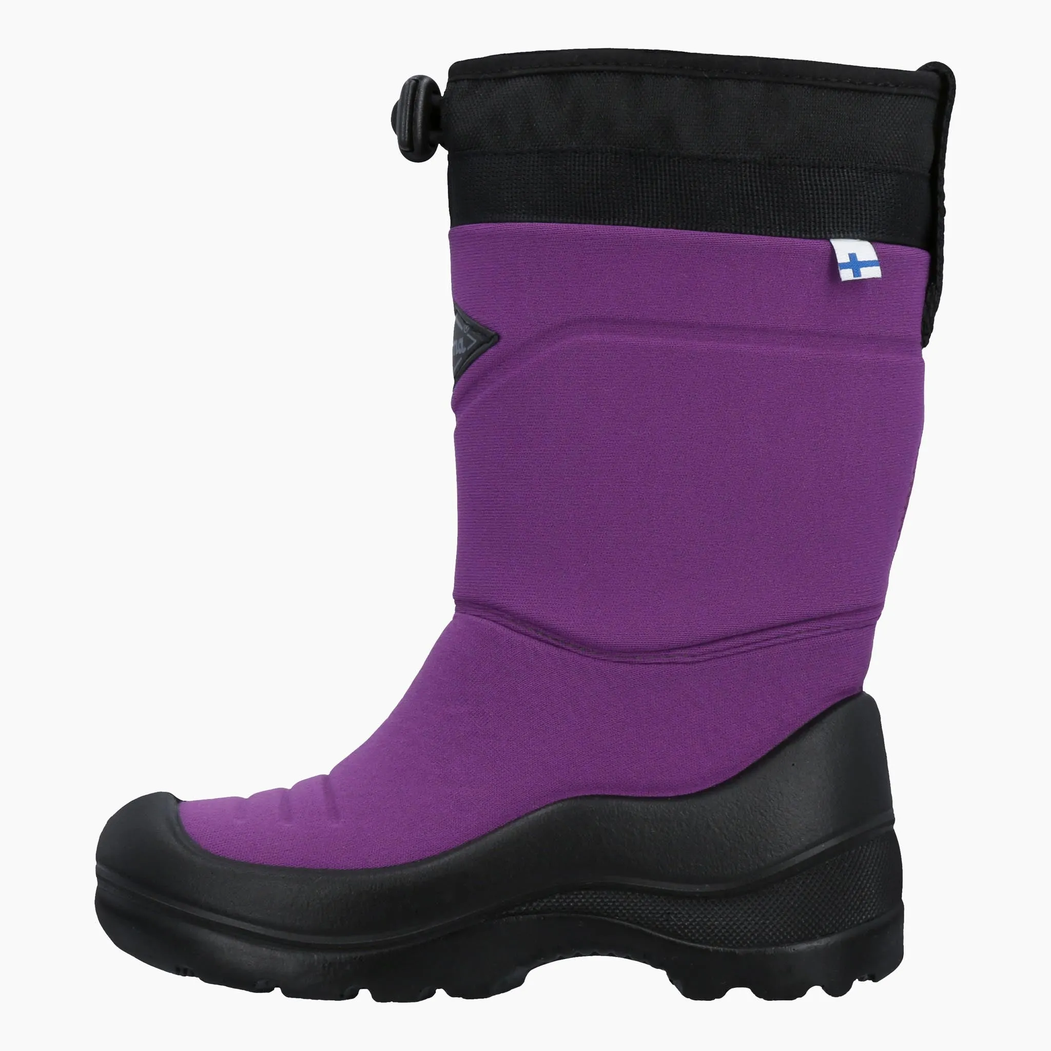 Kids winter boots Lumilukko, Amethyst