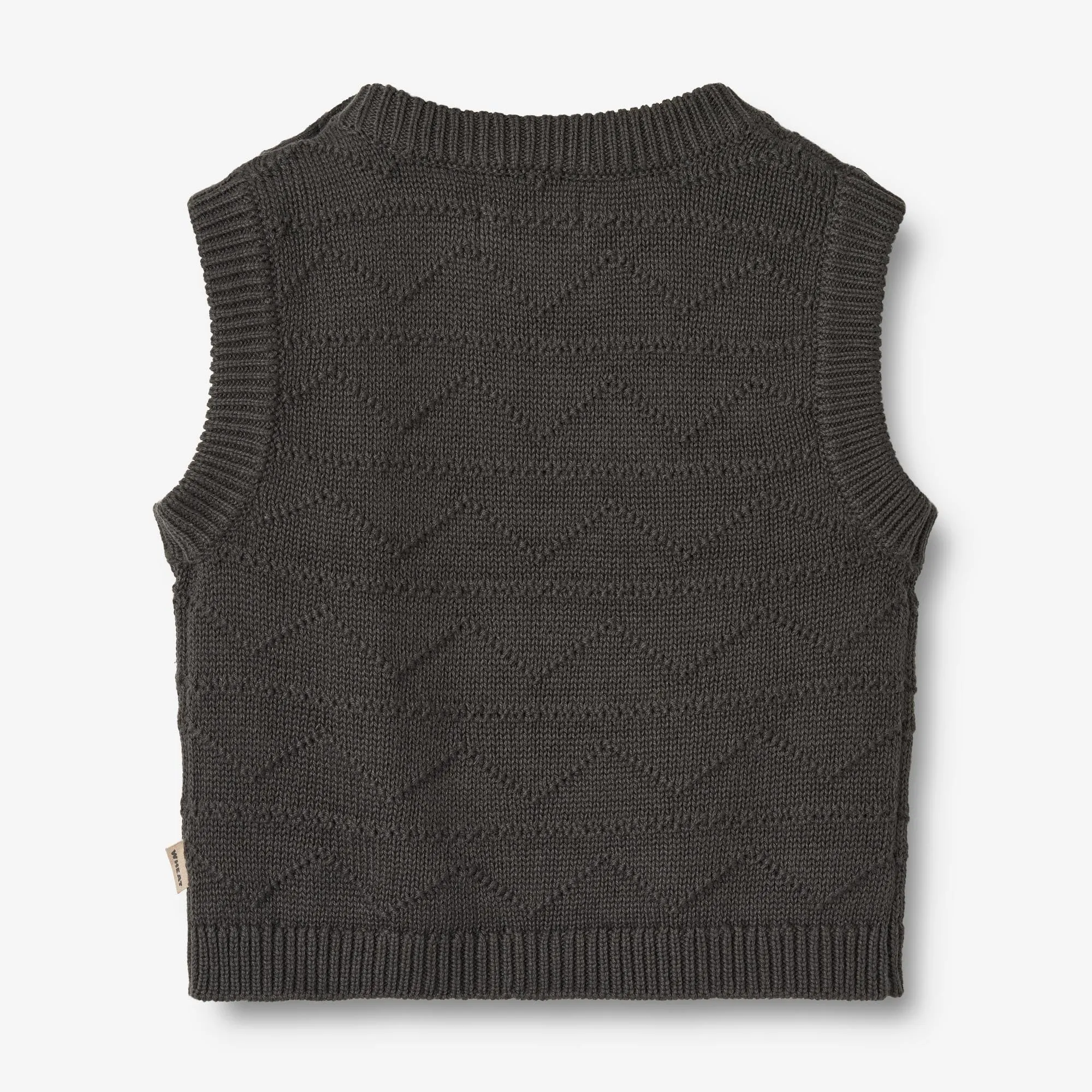 Knit Vest Bobby - raven