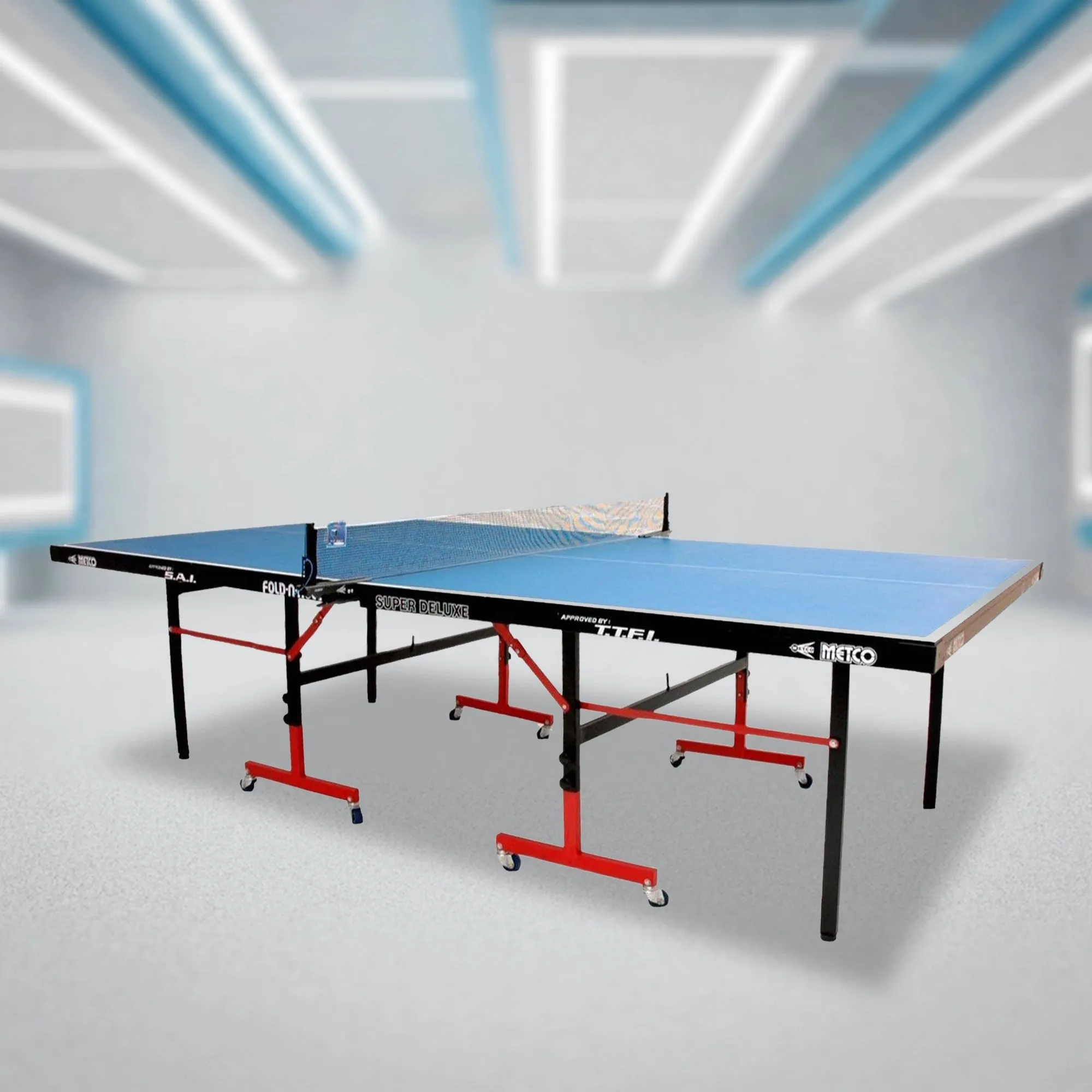 KTR Metco Super Deluxe Table Tennis Table