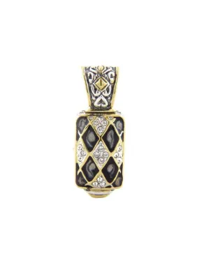 Lattice Collection, Black Abalone Edition, Pave Enhancer Charm by John Medeiros