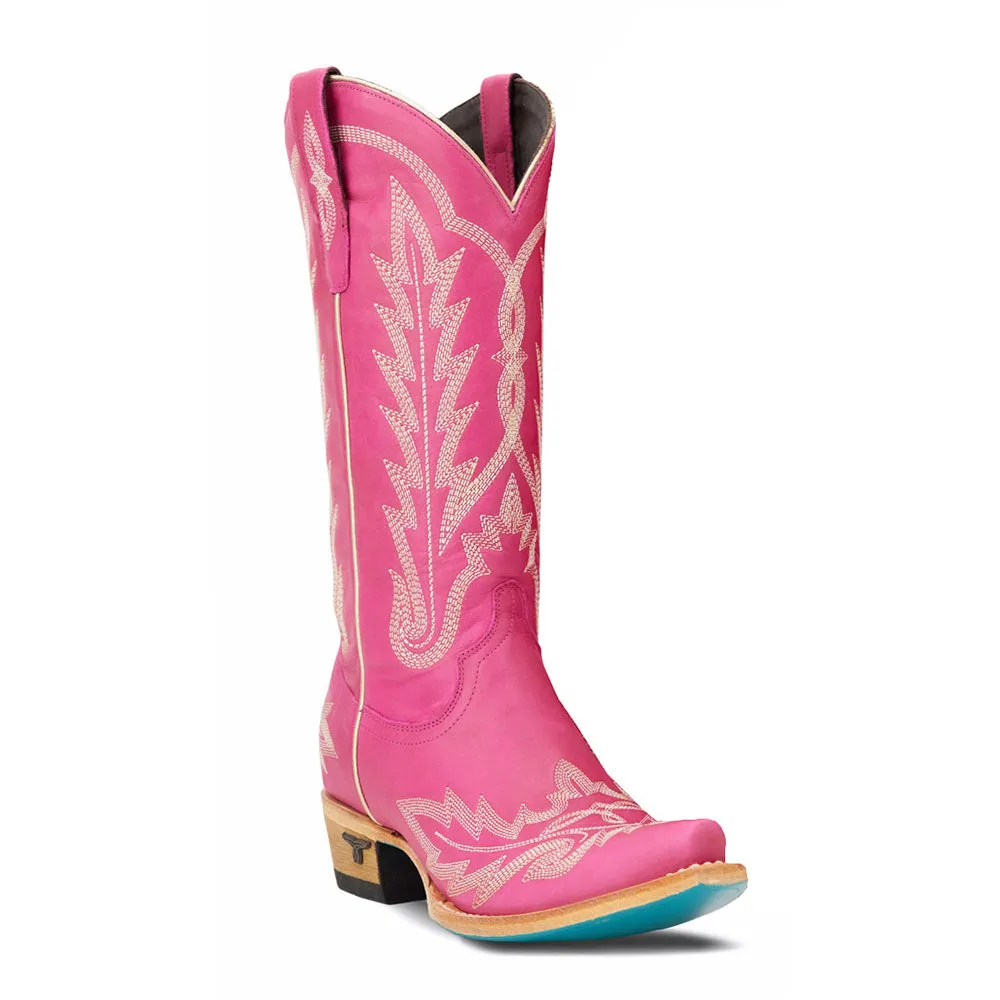 Lexington Embroidered Snip Toe Cowboy Boots