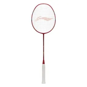 Li-Ning Super Series SS100 Super Light Strung Badminton Racquet (Red/White)