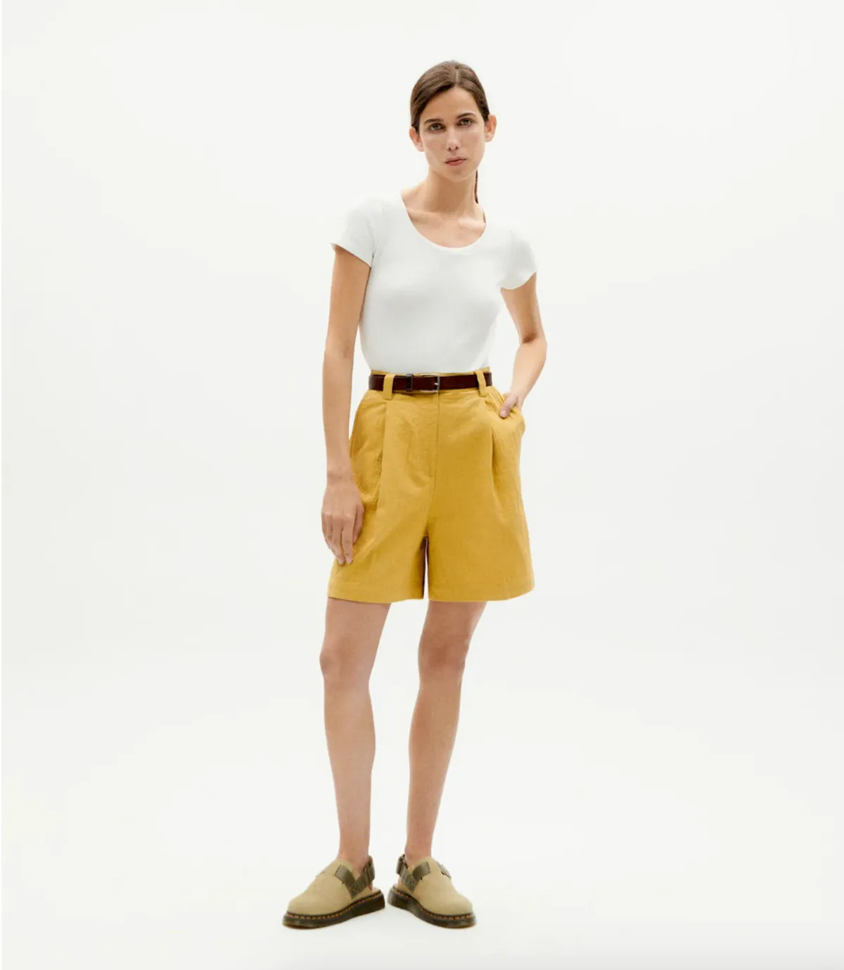 Lia Shorts - Yellow