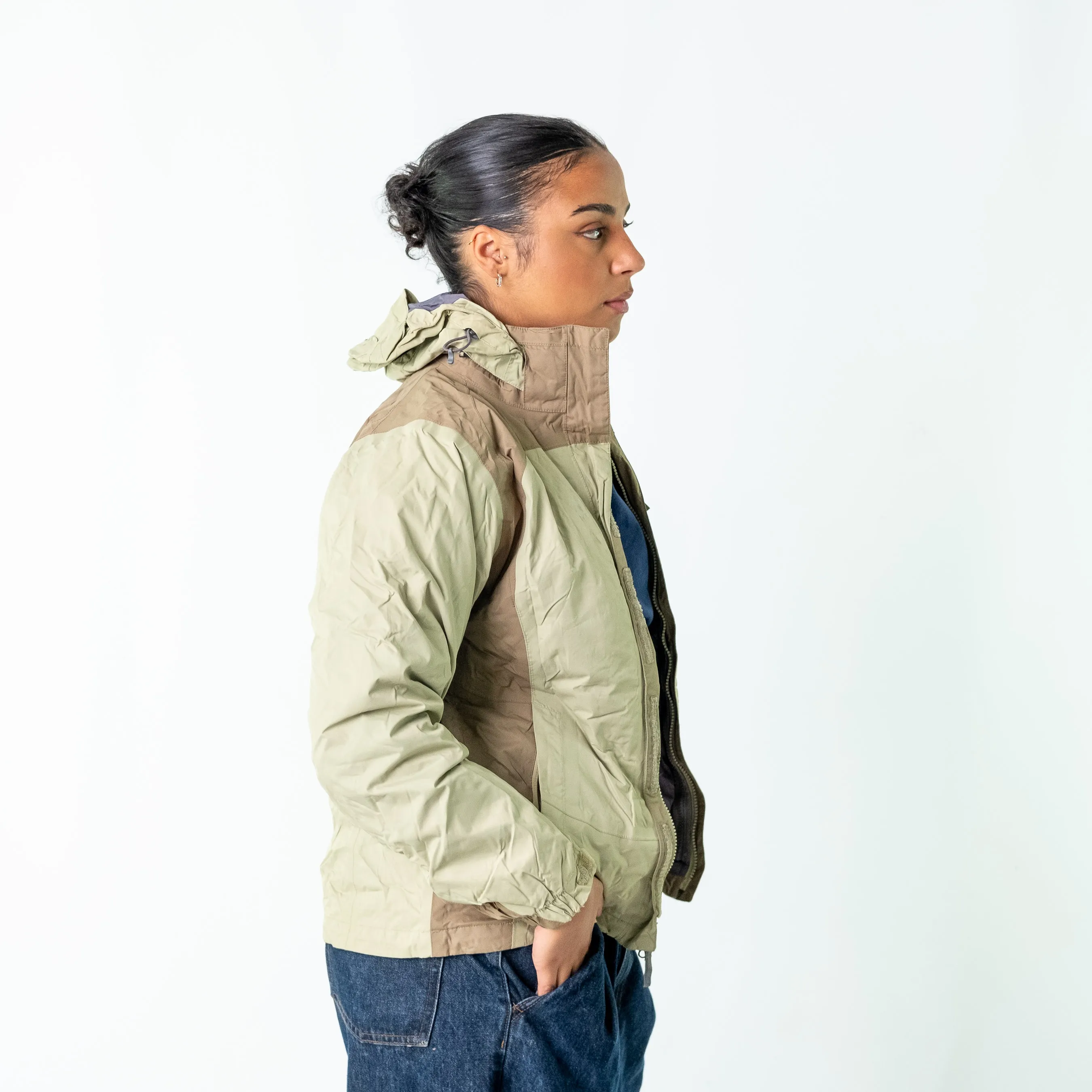 Light Green y2ks The North Face Rain Jacket (S)