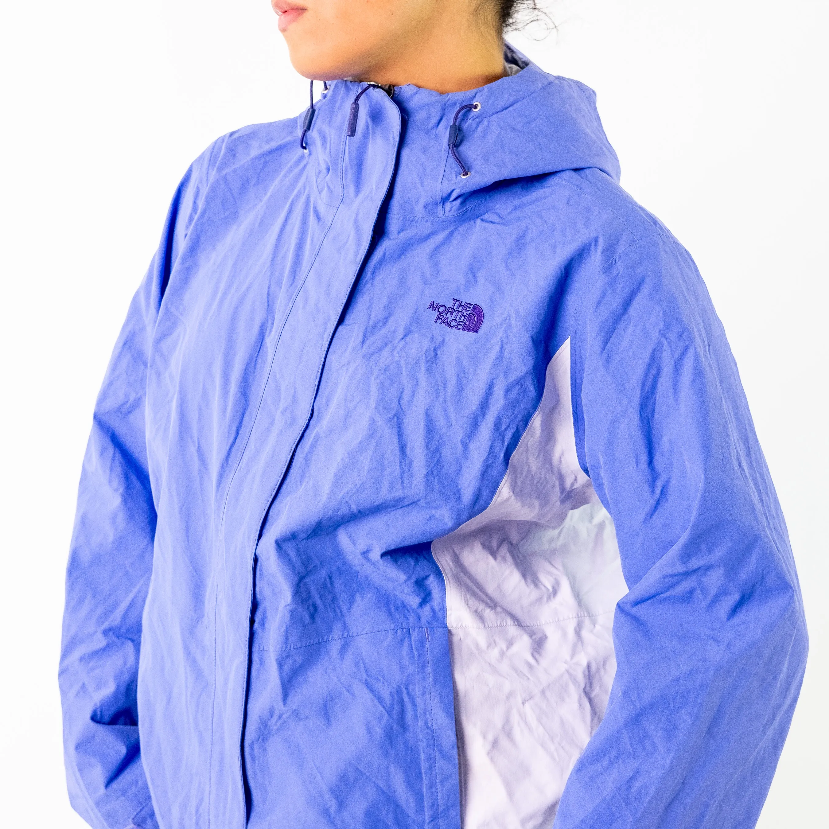 Lilac Purple y2ks The North Face Light Rain Jacket (XL)